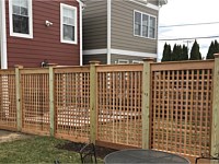 <b>Cedar Lattice Fencing</b>